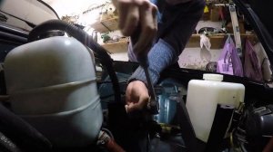 Замена главного цилиндра сцепления ваз 2107 за 10 минут