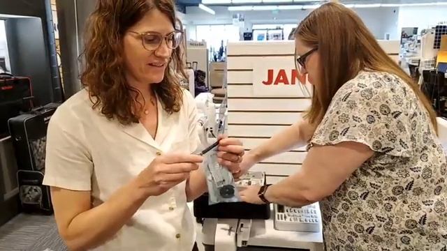 Janome Continental M17 Unboxing