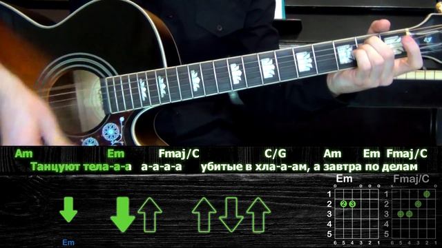 Мимо Вселенной - Подоконник (Acoustic) | Tutorial | Аккорды и бой смотреть онлайн