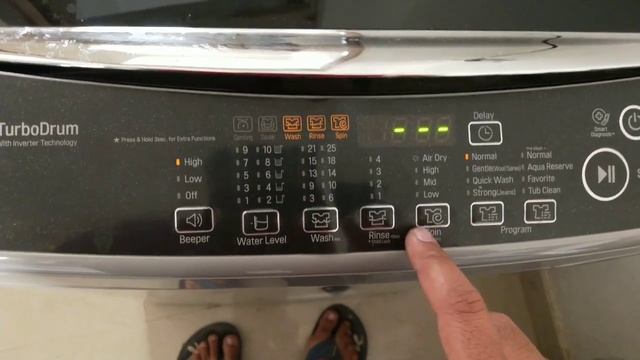 LG 6.2 and 6.5 kg fully automatic top load washing machine review with demo | T7581NDDLG, T7281NDDL смотреть онлайн