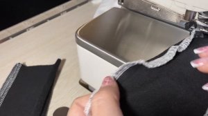 Настройка дифференциала и строчки  на оверлоке. Промышленный оверлок