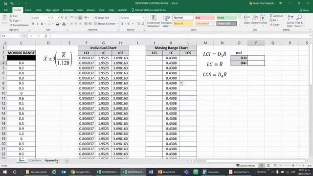 Cartas de control para individuales y rangos móviles en Excel смотреть онлайн