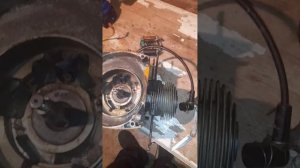 Бензопила Урал. Часть 2, по снятию маховика.