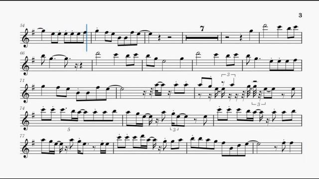 I'm Good (Blue) David Guetta Eb Alto Sax Sheet Music Play Along смотреть онлайн