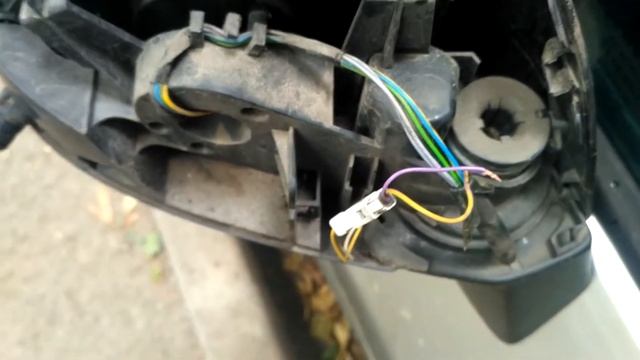 Scenic 3, проблема складывания зеркал. Scenic 3, Side mirror issue. смотреть онлайн