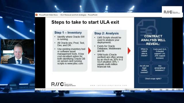 Oracle ULA exit - When do you need to submit data to Oracle? смотреть онлайн
