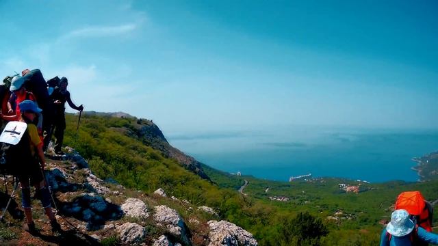 Крым 2017. Майский поход по Горам вдоль Чёрного Моря. смотреть онлайн