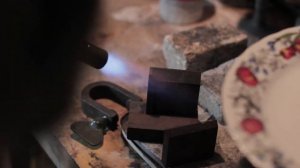 Как сделать плавку серебра в изложницу и получить слиток