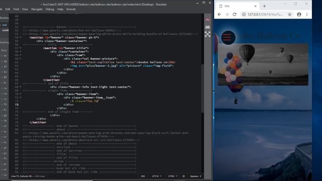 bootstrap 4 how to complete web site balloon banner html banner смотреть онлайн