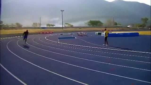 Усейн Болт - тренировка смотреть онлайн