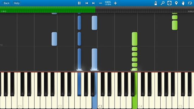 Kesha - Blow [Piano Tutorial] Synthesia смотреть онлайн