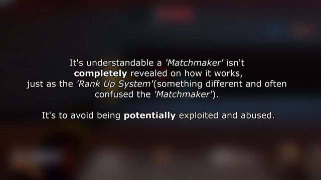 Matchmaking isn't rigged смотреть онлайн