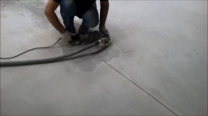 Шлифовка бетона  болгаркой 110 м2