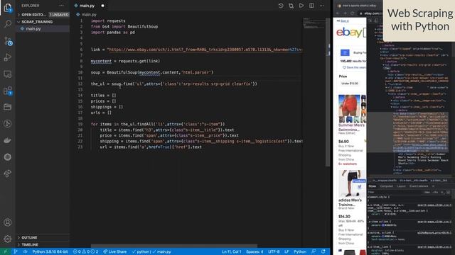 Web Scraping With Python | Learn Web Scraping смотреть онлайн