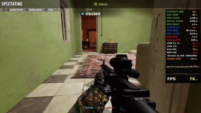 Insurgency Sandstorm- GTX 750TI 2GB - Core i5 3470 - 900p смотреть онлайн