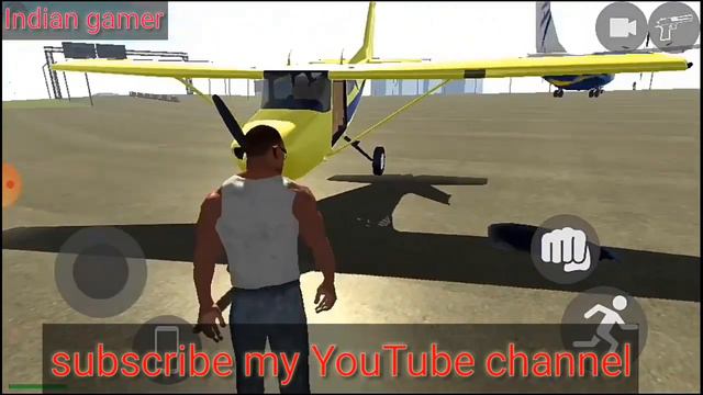 Indian bike game 3D Thar vs rolls Royal plane crash test смотреть онлайн