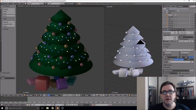 Blender 3D Tutorial Series: How to Model a Christmas Tree: Series Introduction смотреть онлайн