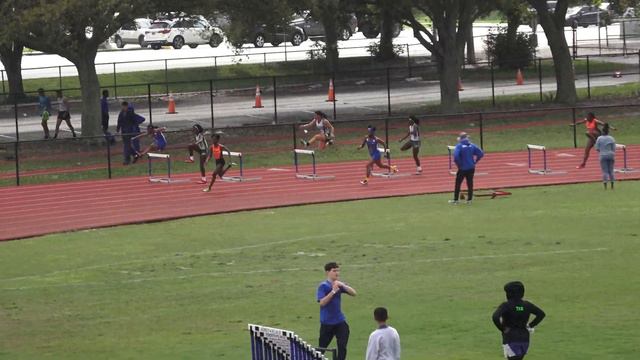 Women's 300m Shuttle Hurdle Relay Heat 4 Finals 2020 Walter Dix Relays смотреть онлайн