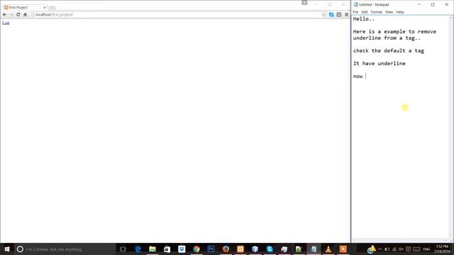 How to remove underline from anchor tag смотреть онлайн