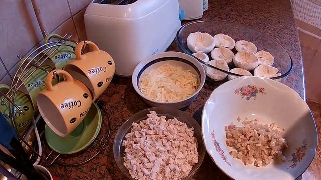 Грибы фаршированные смотреть онлайн