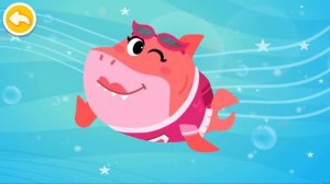 Baby shark акула спасает океан, бэби бас игра / baby shark save the ocean , baby bus game