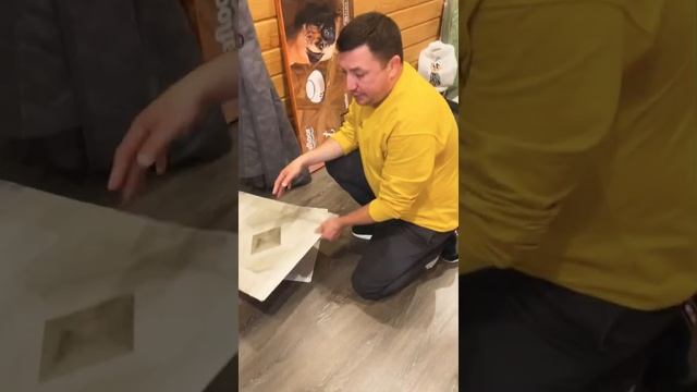 Aquafloor кварцвиниловый ламинат 43 класс коллекция Art. Производственный брак или? ?