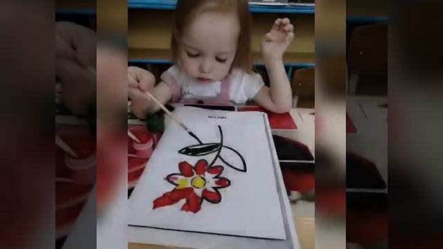 Рисование красками смотреть онлайн