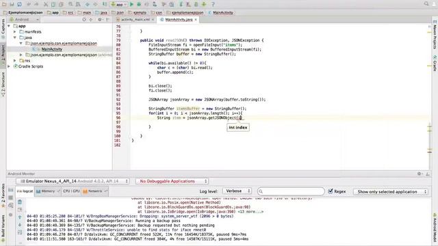45 Leer el JSON смотреть онлайн