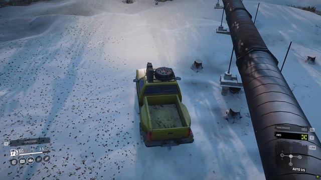 SnowRunner Upgrade Location Westline V16 M2300 смотреть онлайн