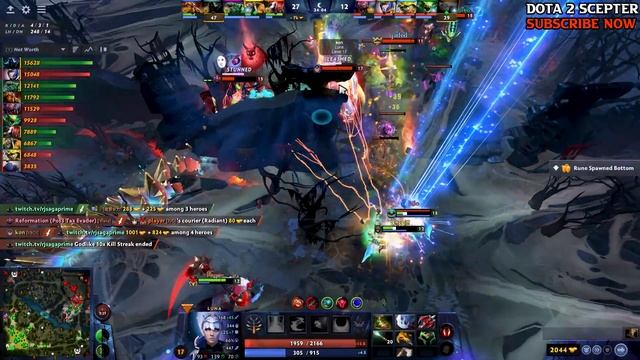 RAPID CURSE ATTACK HARD CARRY Abaddon Radiance + Disperser 100% Nobody Can Stand 1V1 7.35b DotA 2 смотреть онлайн