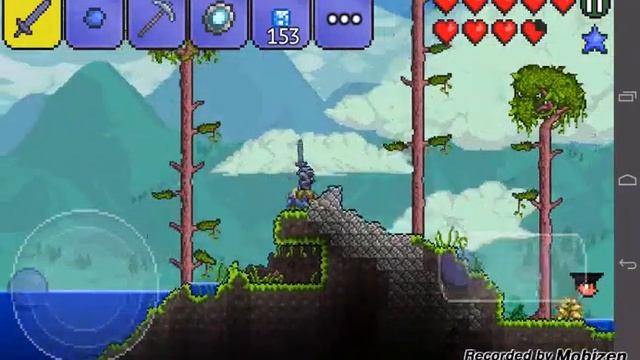 Terraria #4 Босс Глаз Ктулху ПОБЕЖДЕН! И торговец смотреть онлайн