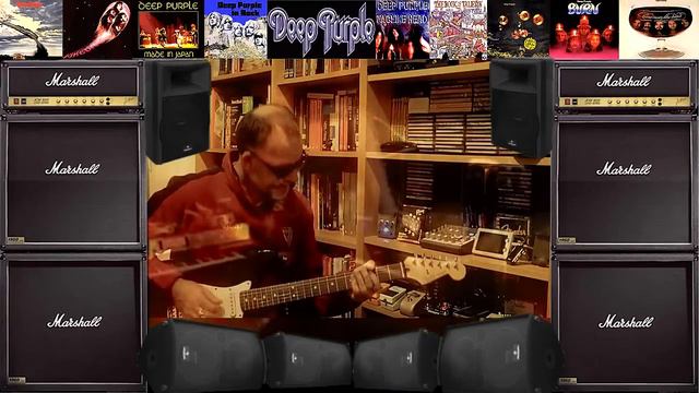 Smoke on the Water Subtitulada Español Deep Purple & RollingBilbao HD guitar cover смотреть онлайн