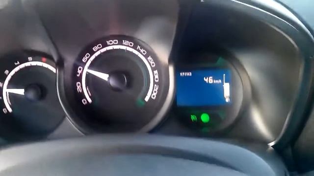 Проверка работы круиз контроля Lada Xray смотреть онлайн