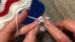 Узор крючком «Морская волна». Узор для пледа  или покрывала.Crochet