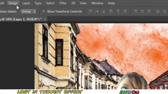 Tutorial Photoshop CS6 - Lost in thought effect (Surreal art) смотреть онлайн