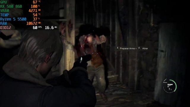 TESTE RX 580 8GB DO ALIEXPRESS EM RESIDENT EVIL 4 REMAKE смотреть онлайн