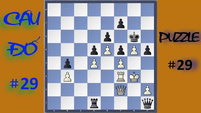 Top 4 Ván Cờ Độc Nhất Vô Nhị (Câu đố 27-30) || Playchess1vn смотреть онлайн