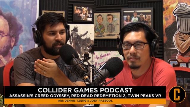 Assassin's Creed Odyssey Review Roundup, Red Dead 2, Twin Peaks VR - Collider Games Podcast смотреть онлайн