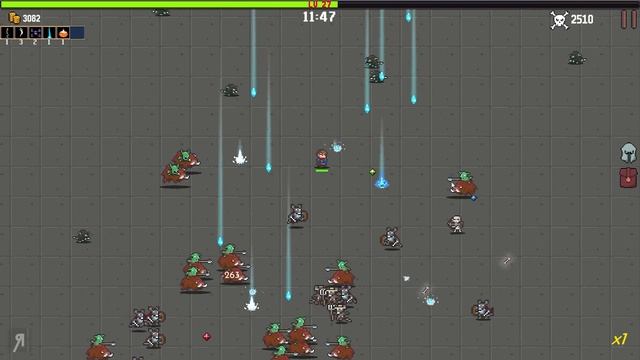 Pixel Survivors Roguelike Gameplay Let's Play | Super Fun Super Challenging смотреть онлайн