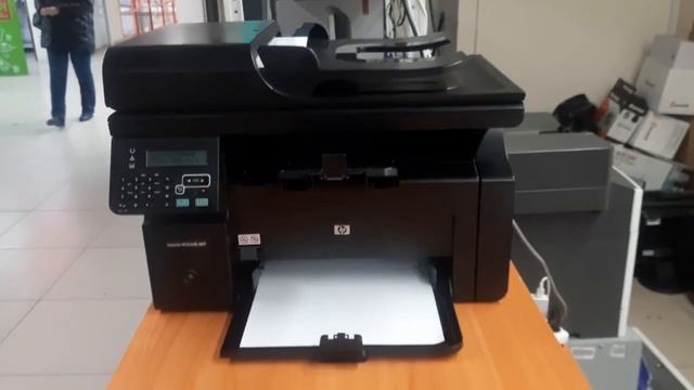 Тест лазерного МФУ HP LaserJet M1214nfh MFP смотреть онлайн
