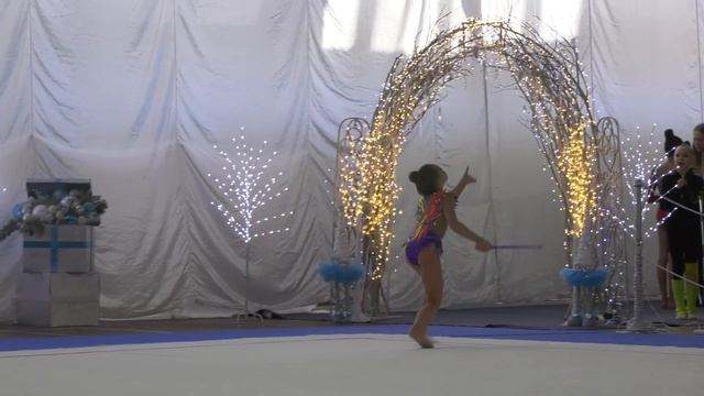 Бузиян София 4.02.2022 Crystal Snowfiake всеукраинский турнир художественной гимнастики Одесса смотреть онлайн