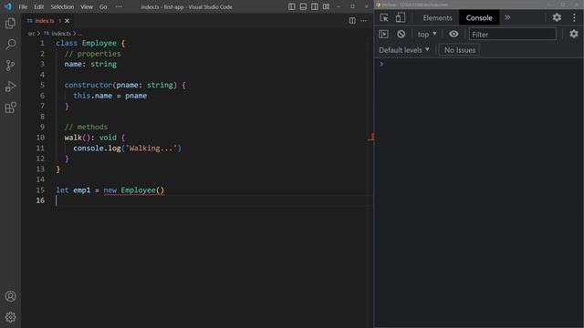 #13 - OOP Class Constructors | TypeScript Tutorial смотреть онлайн