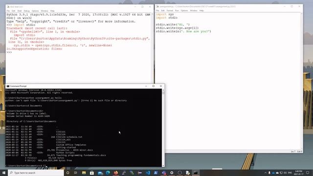 Using IDLE in Windows смотреть онлайн