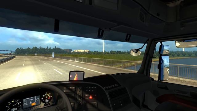 ETS 2 тест связка карт промодс, русмап, юг на версию игры 1.32 смотреть онлайн