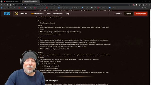 MASSIVE Changes For Dungeons in Season 4 of Dragonflight for World of Warcraft смотреть онлайн