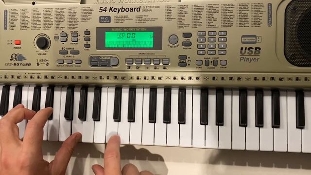 Electric Keyboard MQ-807USB (also found as MQ807USB) - Hardware bug смотреть онлайн