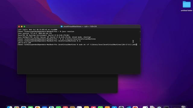 How to uninstall Java JDK from MacBook in telugu смотреть онлайн