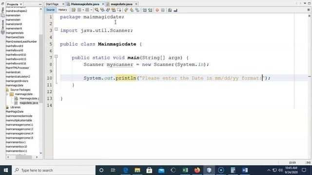 JAVA - Lesson #48 - Magic Dates Demo смотреть онлайн