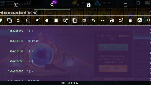 Blade Bound S+ Item With Game Guardian