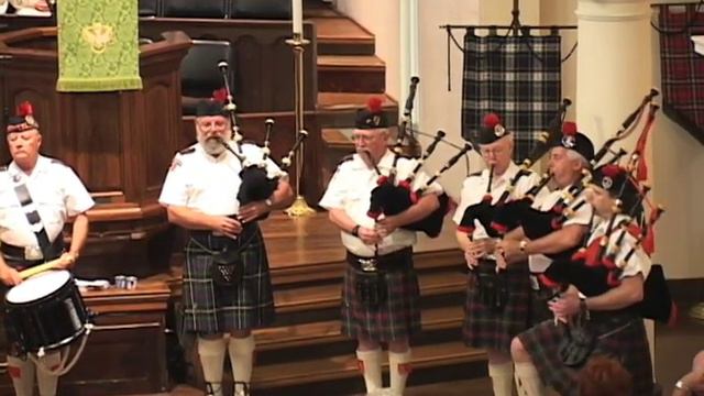 Kirkin' O' the Tartan - St. Andrew's Pipes & Drums Tampa Bay смотреть онлайн
